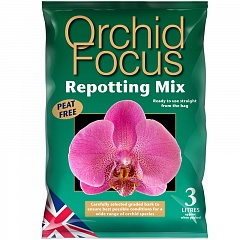 Кора для орхидей Orchid Focus Repotting Mix